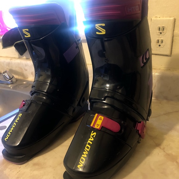 Salomon Shoes Vintage Salomon Ski Boots Htc Sx72 Womens 33345